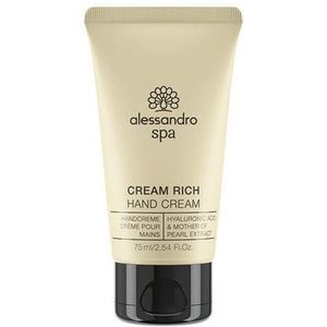 Alessandro Spa Cream Rich Hand Cream 75 ml