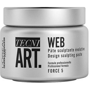 L’Oréal Professionnel Tecni.ART Web Sculpting Paste - Vormgevende wax met een sterke hold - 150 ml