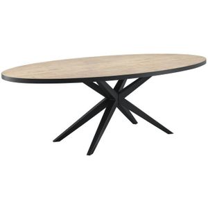 Ovale Eettafel Mascaro 200x102 Barley Decor | Nu Op Voorraad