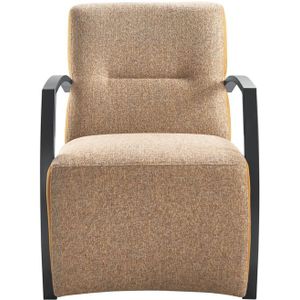 Fauteuil Metal Caramel Bronze | Nu Op Voorraad