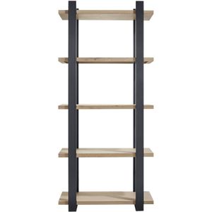 Boekenkast Verato (96 Cm) Naturel Grey | Nu Op Voorraad