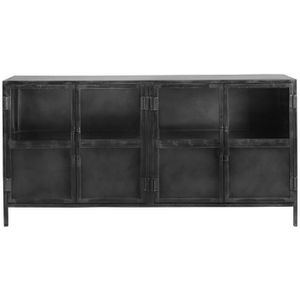 Dressoir Carpino (180 Cm) Metaal Glas | Nu Op Voorraad