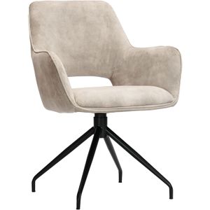 Eetkamerstoel Buco Velvet Beige | Nu Op Voorraad
