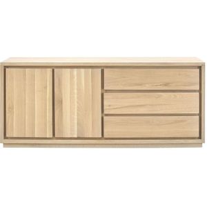 Dressoir Lavio (164 Cm) Eiken Naturel Grijs | Nu Op Voorraad