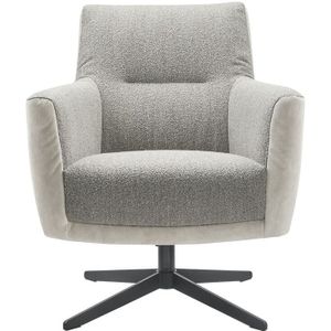 Draaifauteuil Malteno HR-schuim Zitting Grijs Beige | Nu Op Voorraad