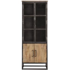 Vitrinekast Mesola (76 Cm) Mango Natural | Nu Op Voorraad