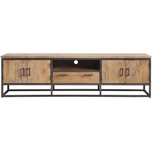 TV-meubel Mesola (220 Cm) Mango Natural | Nu Op Voorraad