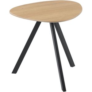 Salontafel Tavolo Eikenhout 50x50 Cm Driehoekig Light Roast | Nu Op Voorraad