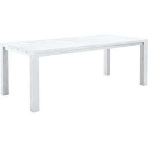 SALE - Eetkamertafel (160x90) Stretto White | Nu Op Voorraad