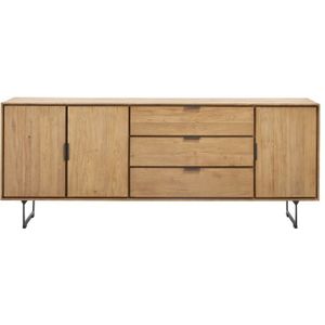 Dressoir Aska (195 Cm) Teak Naturel Brushed | Nu Op Voorraad