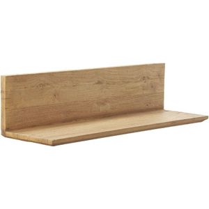 Wandplank Aska 80cm Naturel Brushed Teak | Nu Op Voorraad