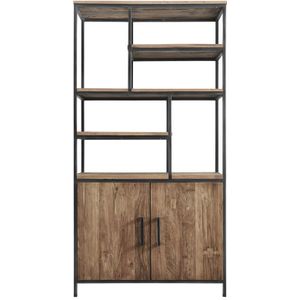 Vakkenkast Romaro (98 Cm) Teak Mix Rough | Nu Op Voorraad
