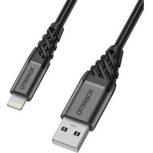 OtterBox Premium USB naar Apple Lightning kabel - 1M - Zwart