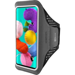 Mobiparts Comfort Fit Sport Armband Samsung Galaxy A51 (2020) Black
