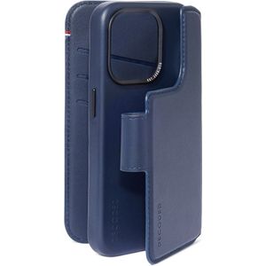 Decoded Leather Detachable Wallet Apple iPhone 15 Pro Navy