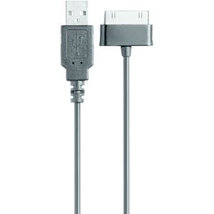 Mobiparts Samsung Galaxy Tab to USB Kabel 2.4A 1m - Zwart (bulk)