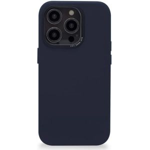 Decoded Leather Backcover Apple iPhone 14 Pro Steel Blue