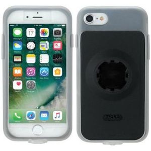 Tigra Mountcase 2 Telefoonhoesje geschikt voor Apple iPhone SE (2020) Shockproof Hardcase Hoesje - Zwart