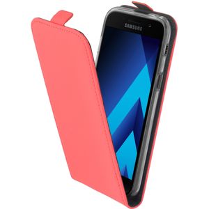 Mobiparts Premium Flip TPU Case Samsung Galaxy A5 (2017) Peach Pink