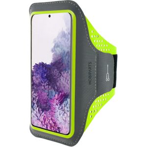 Mobiparts Comfort Fit Sport Armband Samsung Galaxy S20 4G/5G Neon Green