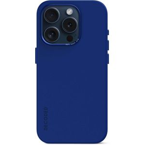 Decoded Silicone Backcover Apple iPhone 15 Pro Max Galactic Blue