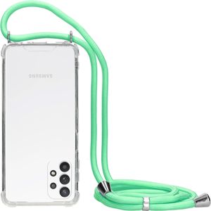 Mobiparts Lanyard Case Samsung Galaxy A32 5G (2021) Green Cord