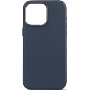 Decoded Leather Backcover Apple iPhone 15 Pro Max Navy