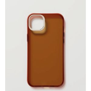 Nudient Form Case Apple iPhone 14 Plus Clear Brown
