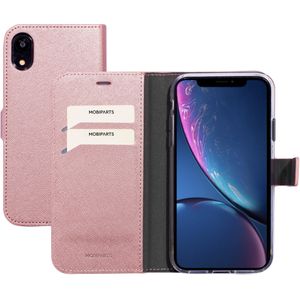 Mobiparts Saffiano Wallet Case Apple iPhone XR Pink