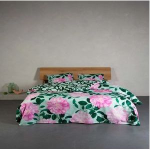 Dekbedovertrek Essenza Bloom with a view Misty Green Percal-140 x 200 / 220 cm | 1-Persoons