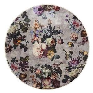 Kleed Essenza Fleur Finest Rond Karpet Grey 