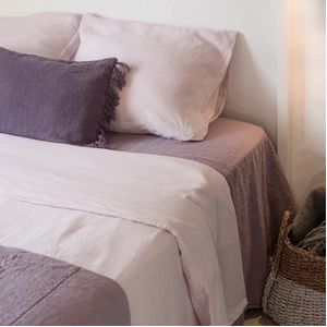 Dekbedovertrek Passion for Linen Maxime Lilac Linnen-240 x 200 / 220 cm | Lits-Jumeaux