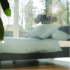 Dekbedovertrek Kayori Kiyo Zeeblauw Tencel-260 x 200 / 220 cm | Extra Breed