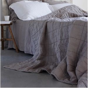 Plaid Passion for Linen Nice Taupe-135 x 250 cm