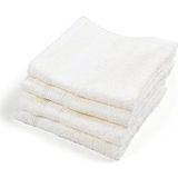 Libeco - Simi Optic - Gezichtsdoekje - Wit - Set van 12