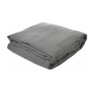 Dekbedovertrek Libeco Madison Dark Grey Linnen-200 x 200 cm