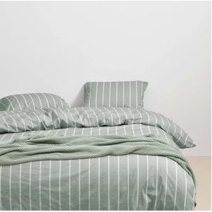 Dekbedovertrek Marc O'Polo Torsken Smoke Green Tencel-140 x 200 / 220 cm | 1-Persoons