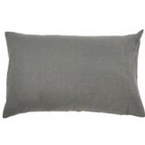 Kussensloop Libeco Madison Dark Grey (Linnen)-60 x 70 cm (standaard)