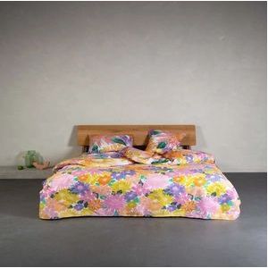 Dekbedovertrek Essenza Flower fling Bright White Percal-140 x 200 / 220 cm | 1-Persoons