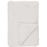 Plaid Marc O'Polo Nordic Knit Off White-130 x 170 cm