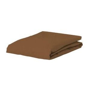 Hoeslaken Essenza The Perfect Organic Jersey Leather Brown (Jersey)-Lits-Jumeaux XL (180/200 x 200/210/220 cm)