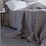 Plaid Passion for Linen Nice Taupe-240 x 250 cm