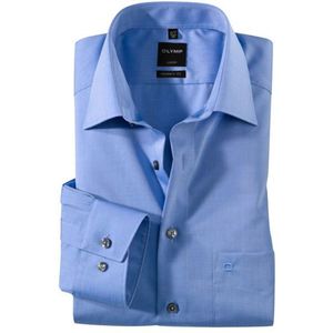 Olymp Overhemd Luxor Modern Fit Blauw
