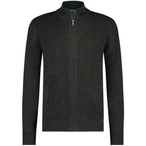 Fellows United Vest V-neck Argyle Fantasy Dark Green