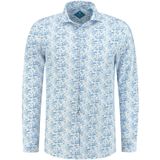 District Indigo Performance Overhemd Print Blue (7.31.025.730 - 318)