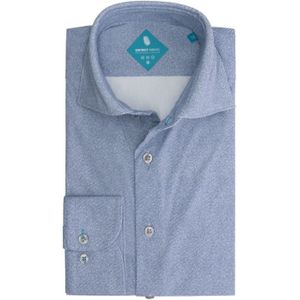 District Indigo - Overhemd - Lichtblauw - Performance - Slim Fit