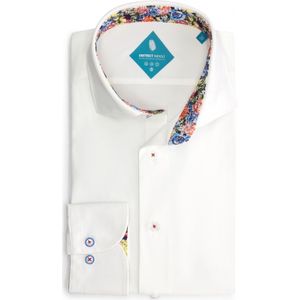 District Indigo Performance Overhemd White