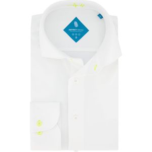 District Indigo Overhemd Performance Wit