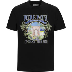 Pure Path Loose Fit T-shirt Crewneck Black