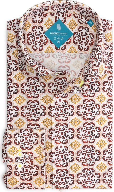 District Indigo Performance Overhemd Multi